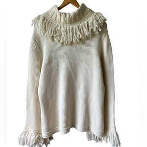Ortensia Wool & Acrylic Blend Cowl Neck Sweater